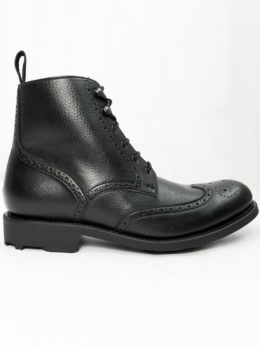 Goodyear Welt Brogue Boots | Vegan Goodyear