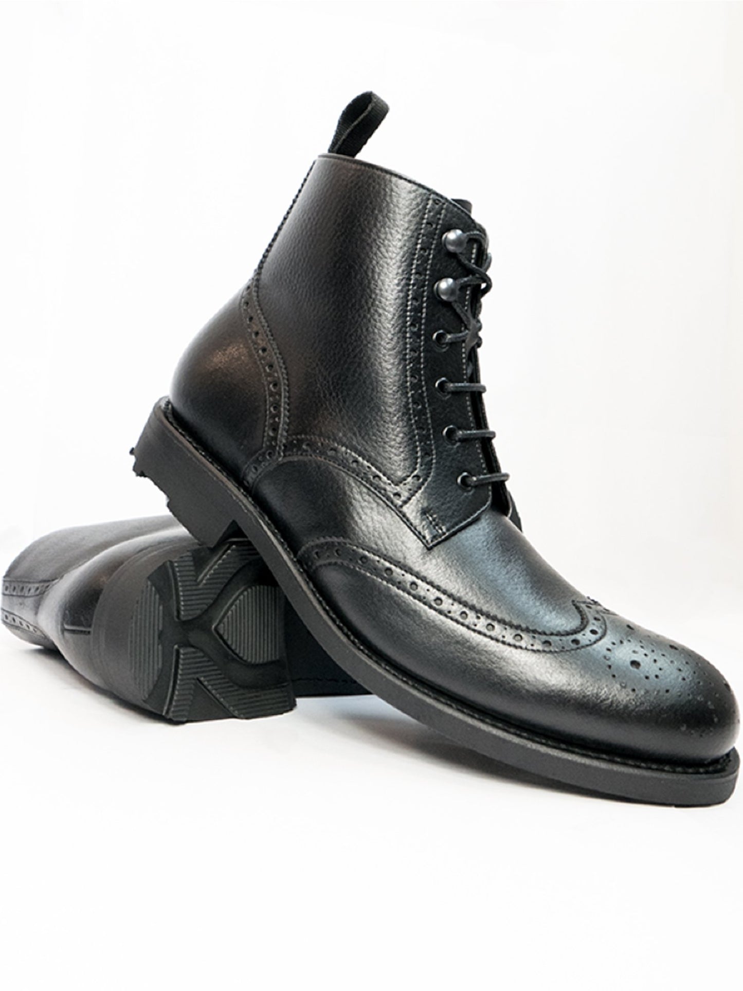 Vegan Men's Goodyear Welt Brogue Boots | Will's Vegan Store