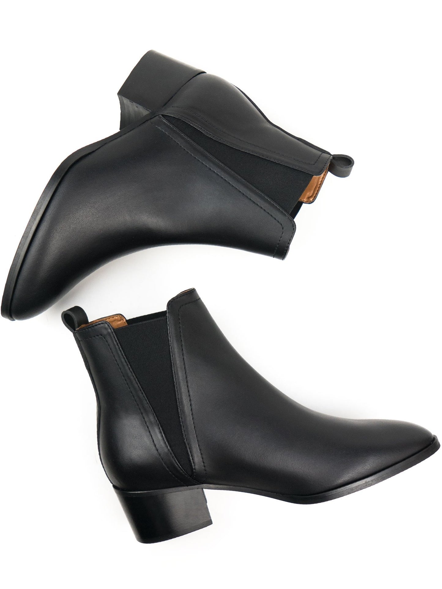 Vegan Women's Point Toe Chelsea Boots | Will's Vegan Store