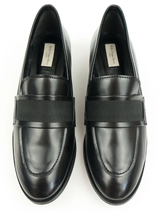 Ribbon Loafers | Vegan Shoes