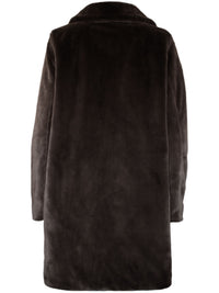 Manteau en fourrure végétalienne recyclée 