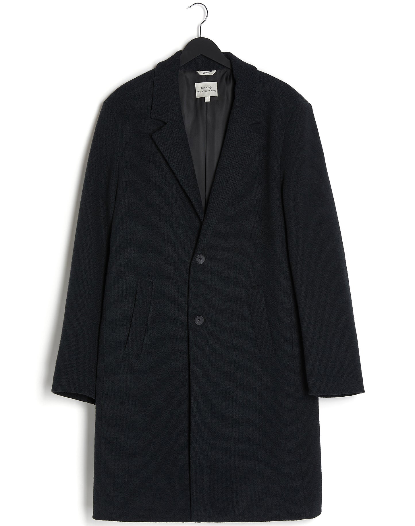 Structured Vegan Wool Coat