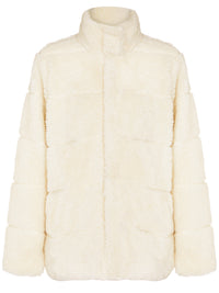 Gerecycled teddy pufferjack