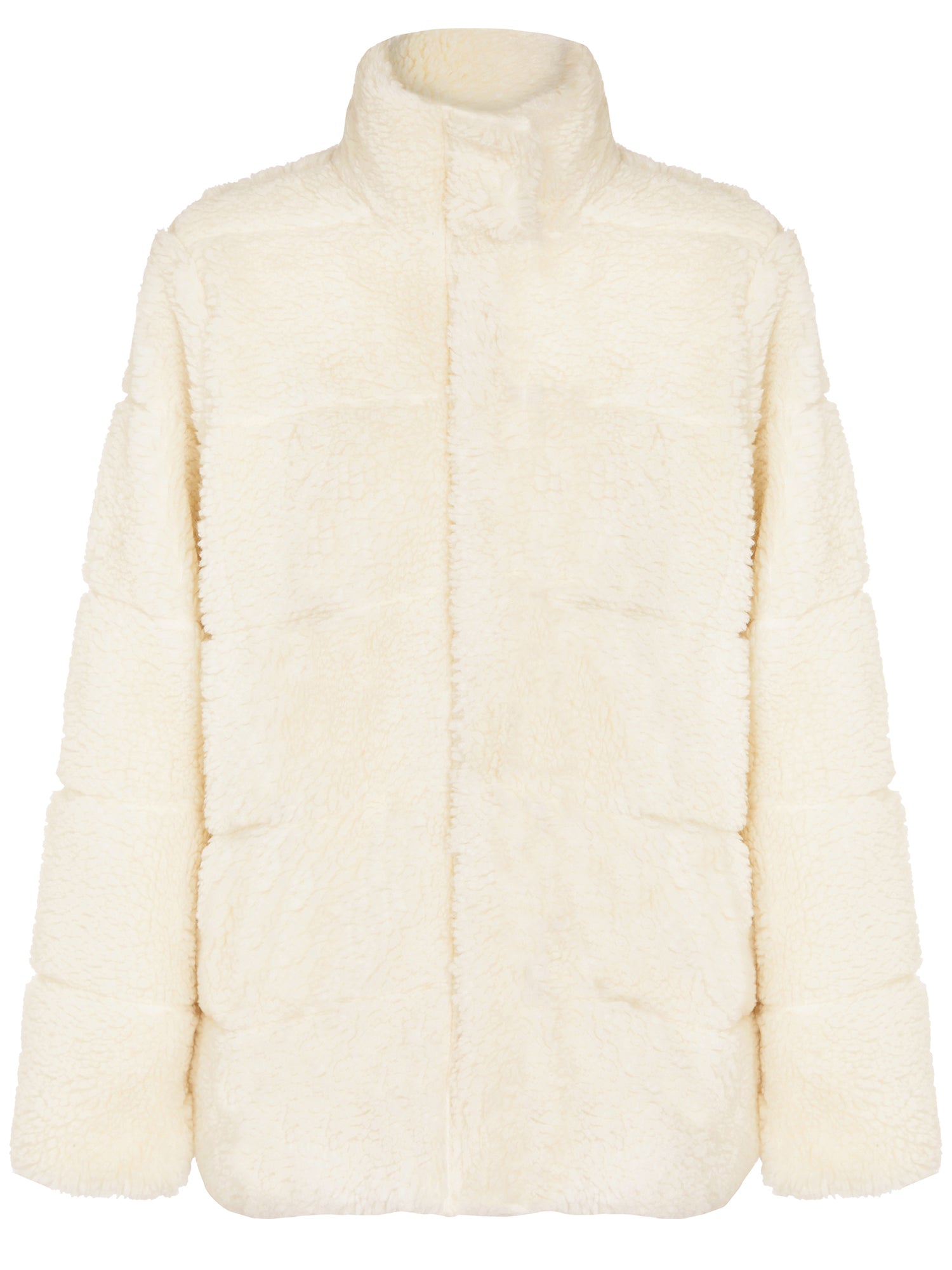Gerecycled teddy pufferjack
