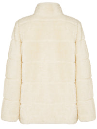 Gerecycled teddy pufferjack