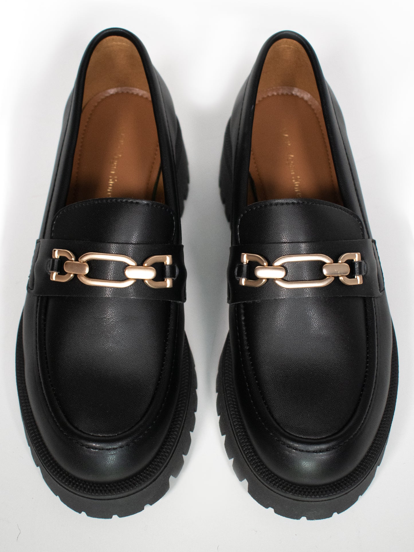 Track Sole Loafers