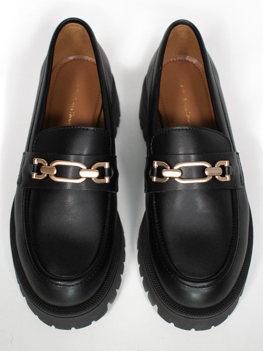 Loafers met trackzool  | Veganistische damesschoenen