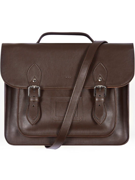 Klassieke schooltas van 14 inch  | Vegan Satchels