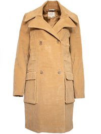 Oversized jas van veganistische wol