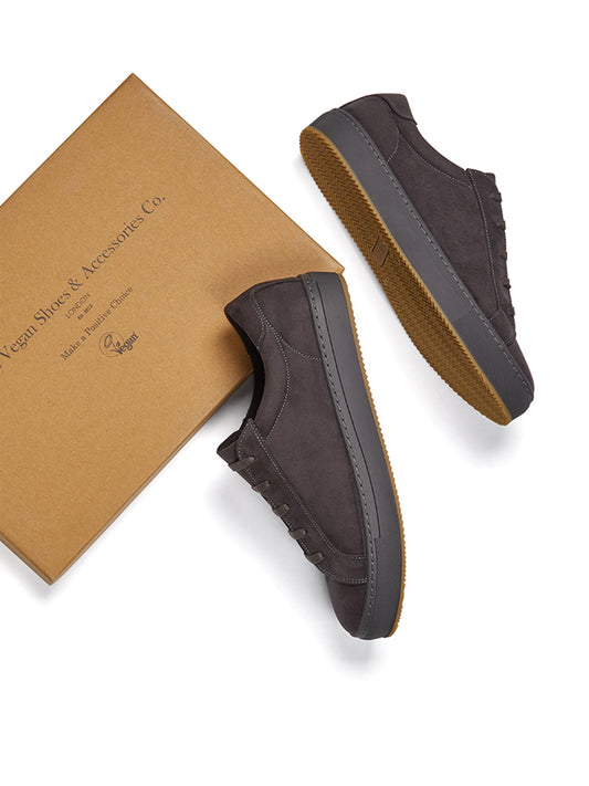 Veganistische suède sneakers  | Veganistische damesschoenen