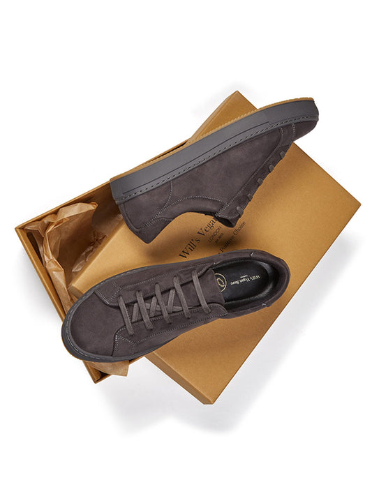 Veganistische suède sneakers  | Veganistische damesschoenen