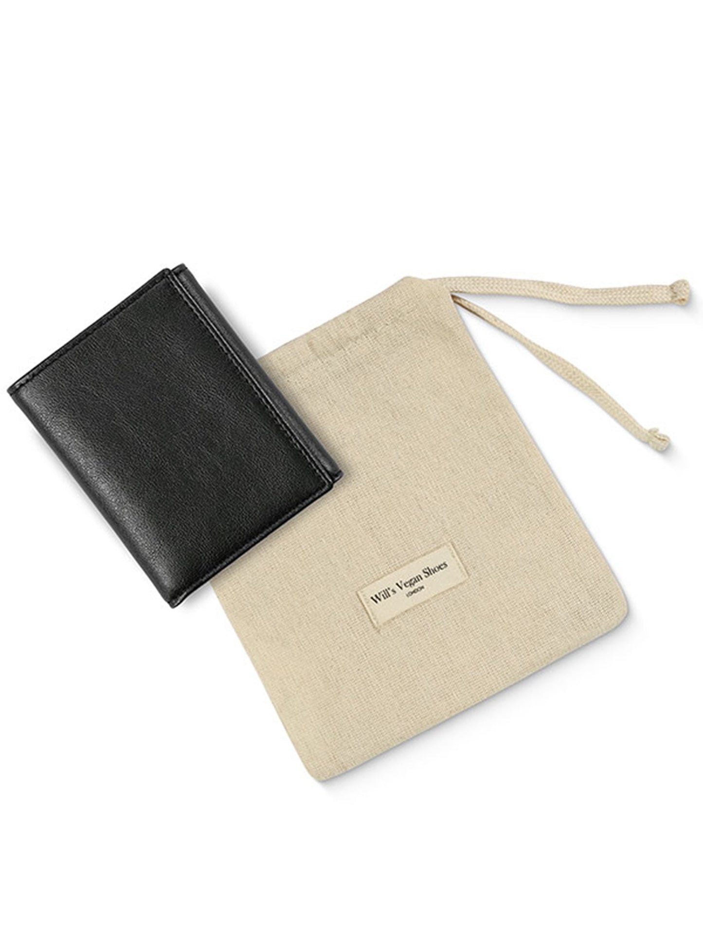 Vegan Men's Trifold ID Wallet | Will's Vegan Store