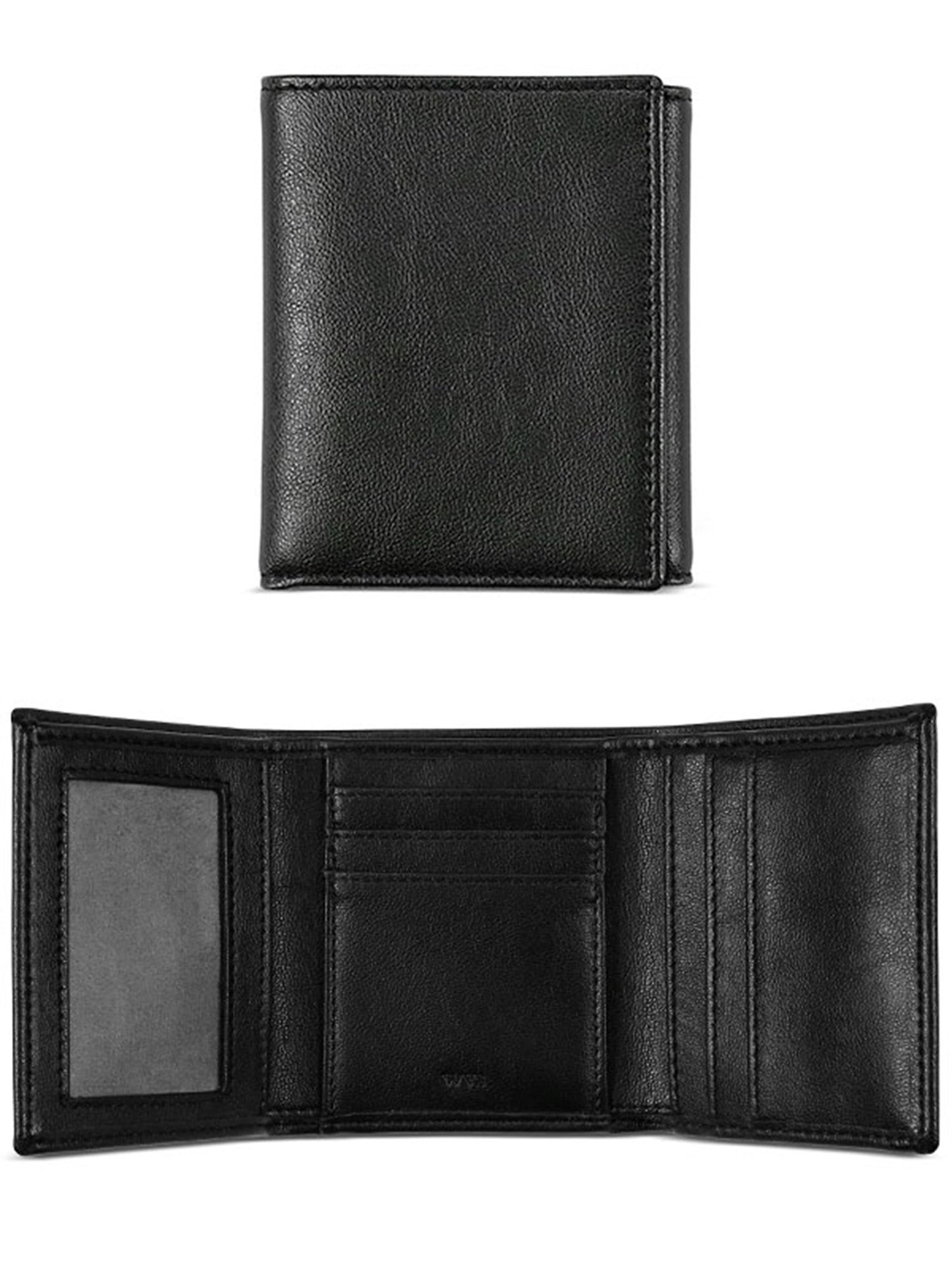 Vegan Men's Trifold ID Wallet | Will's Vegan Store