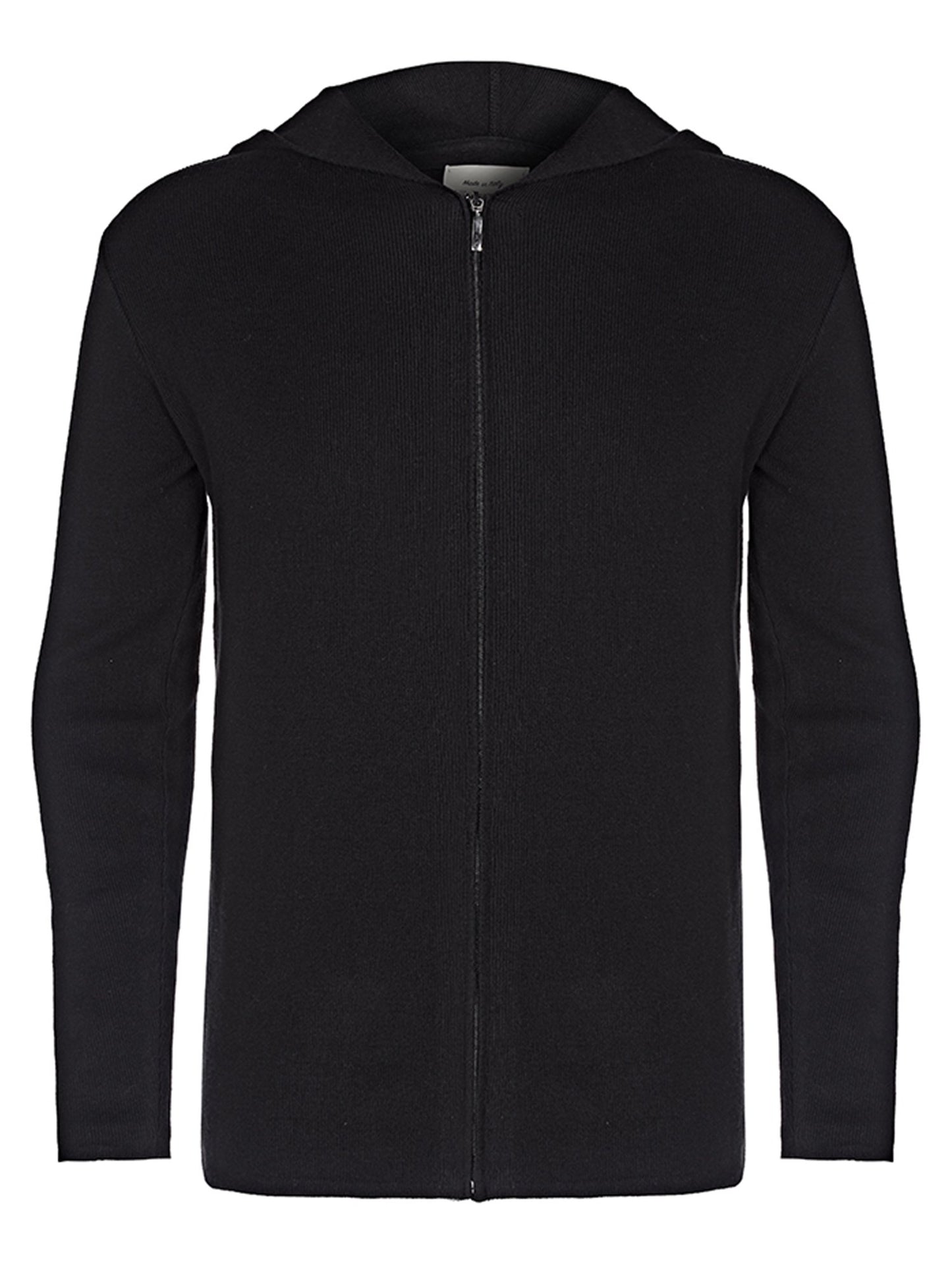 Vegan Men's Recycled Zip Up Knit Hoodie | Will's Vegan Store