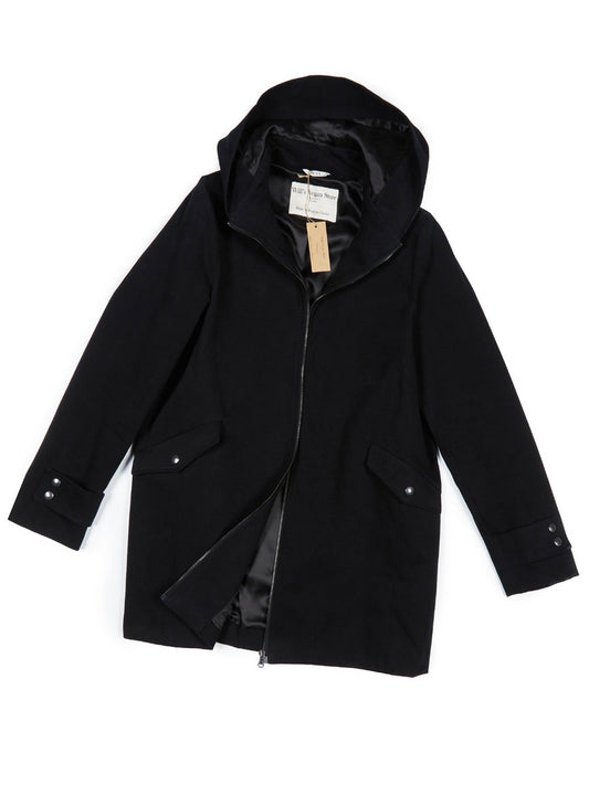 Jas met capuchon van veganistische wol  | Vegan Coats & Jackets