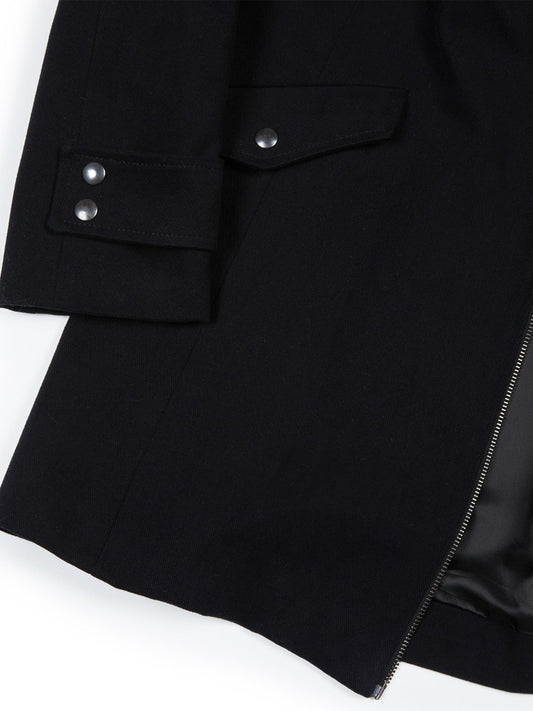 Jas met capuchon van veganistische wol  | Vegan Coats & Jackets