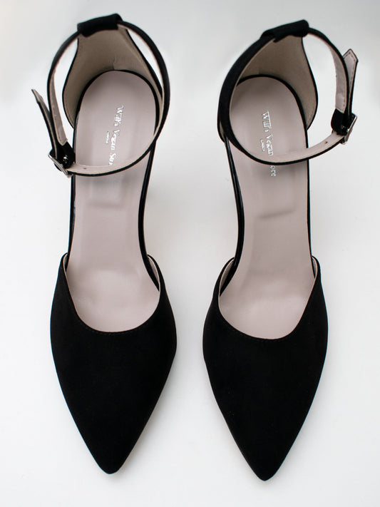 Stiletto's met enkelbandje  | Veganistische damesschoenen