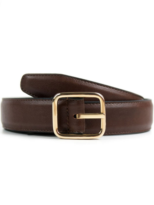 Geometrische riem van 3 cm  | Veganistische damesriemen
