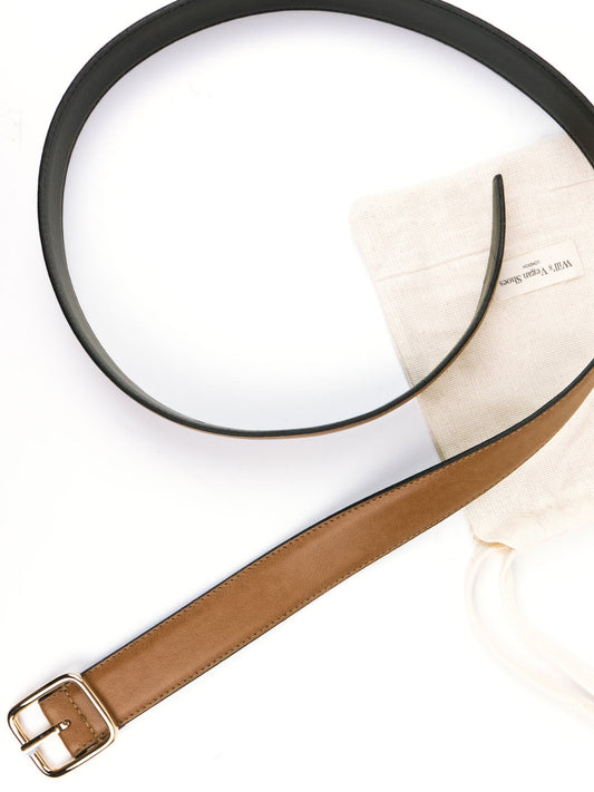 Geometrische riem van 3 cm  | Veganistische damesriemen