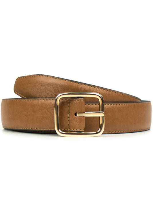 Geometrische riem van 3 cm  | Veganistische damesriemen