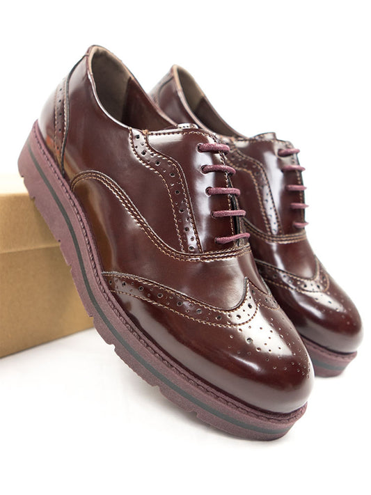 Flatform Brogues | Vegan Shoes