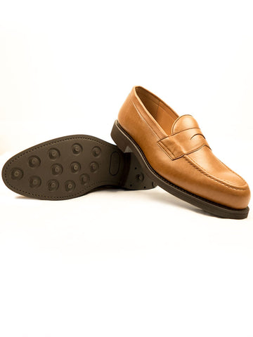 Goodyear Welt Loafers Tan 40