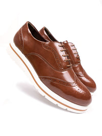 Vegan Women's Flatform Brogues | Will's Vegan Store
