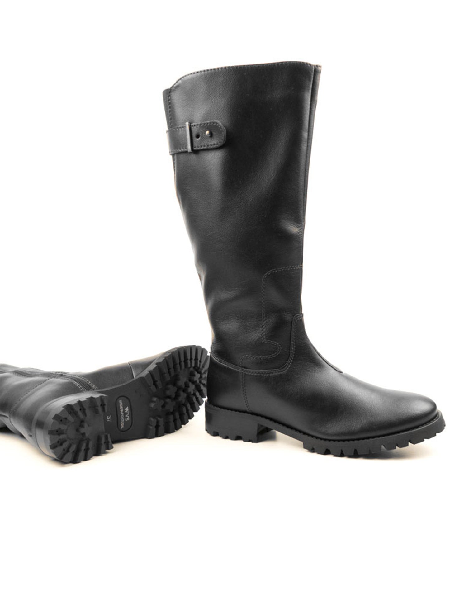 Vegan Women's Deep Tread Knee Length Boots | Will's Vegan Store