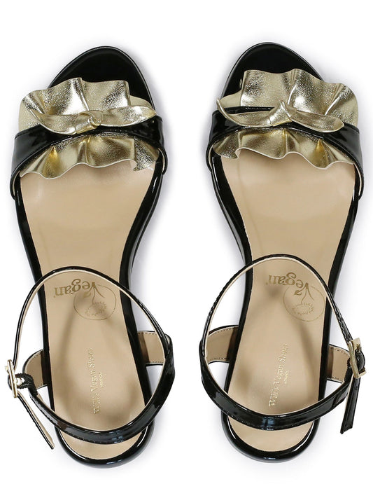 Sandalen met ruches 