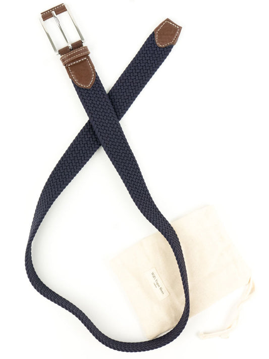Geweven riem van 3,5 cm  | Veganistische herenriemen