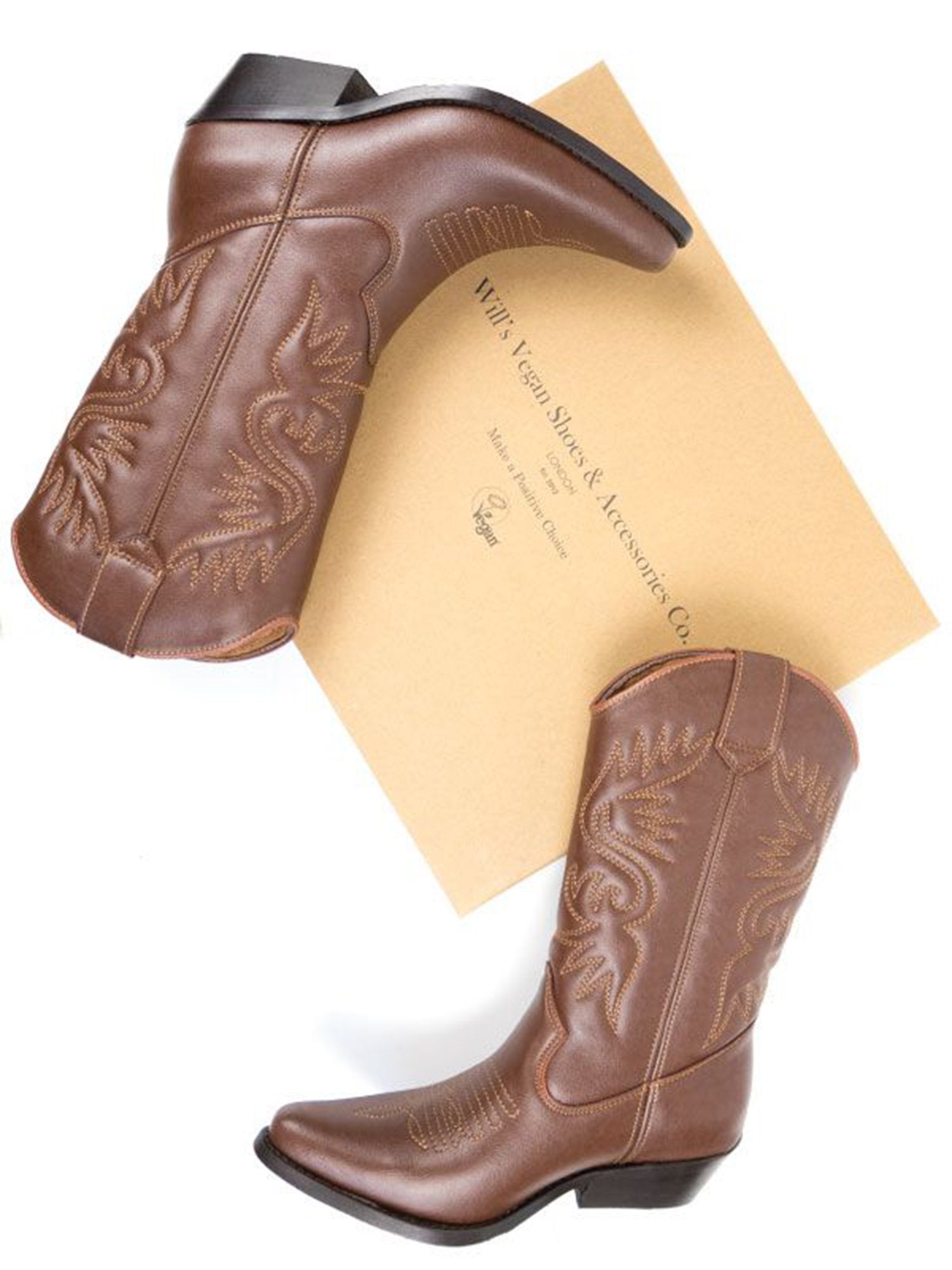 Vegan sales cowgirl boots