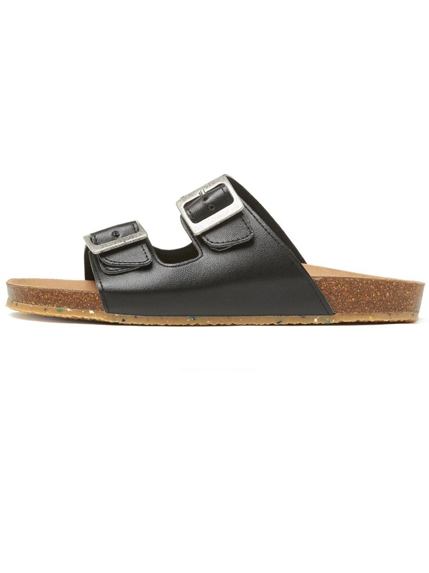 Vegan Women's Two Strap Footbed Sandals | Will's Vegan Store