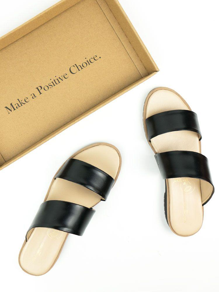 Vegan Women's Two Strap Sandals | Will's Vegan Store