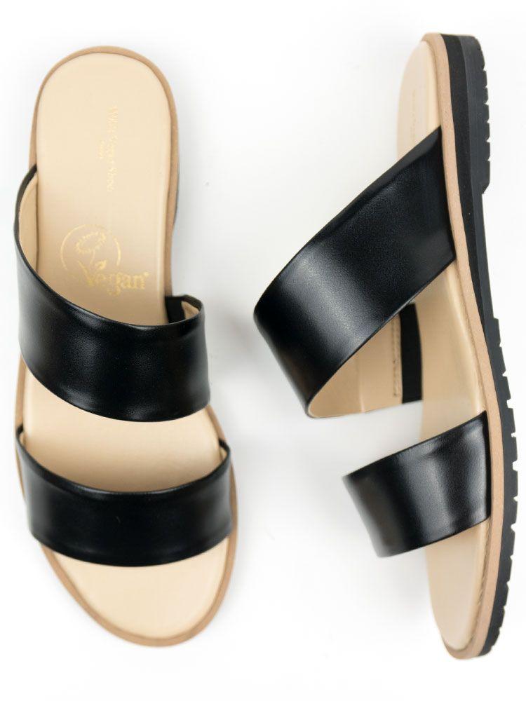 Vegan Women's Two Strap Sandals | Will's Vegan Store