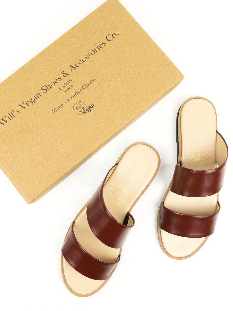 Vegan Women's Two Strap Sandals | Will's Vegan Store