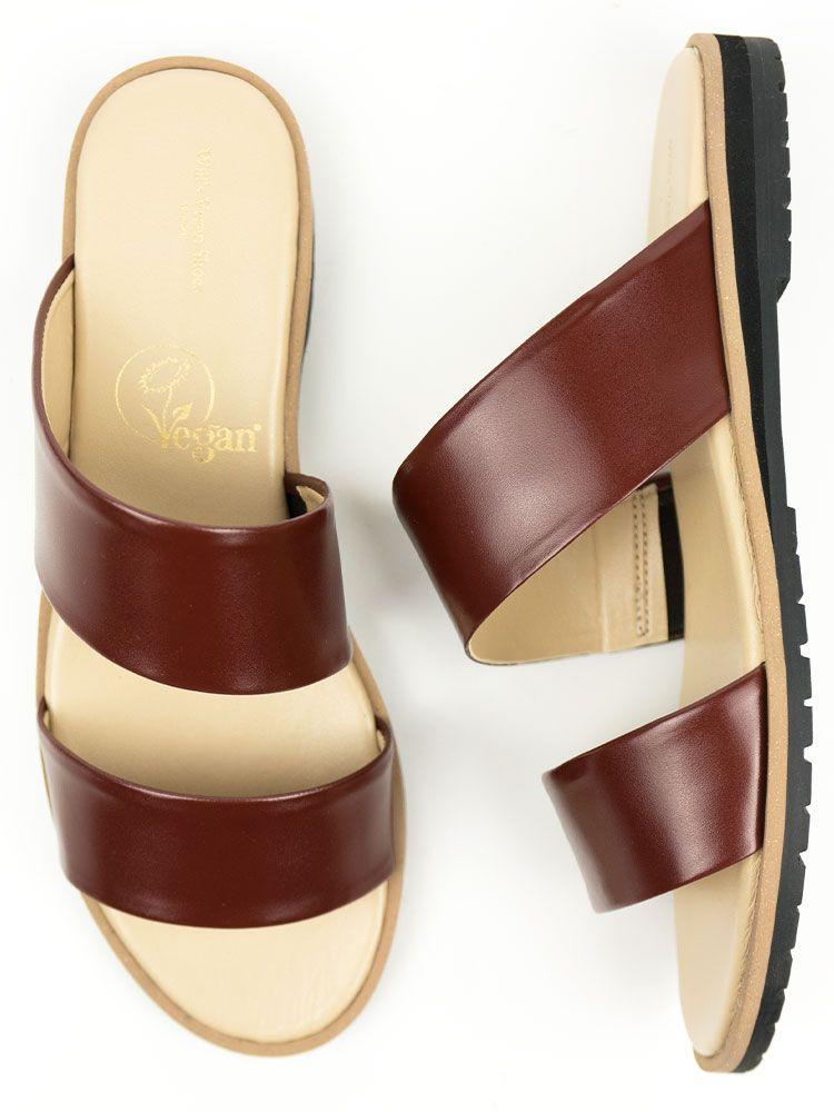 Vegan Women's Two Strap Sandals | Will's Vegan Store